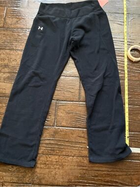 Under Armour Black Fleece-Lined Jogger Pants